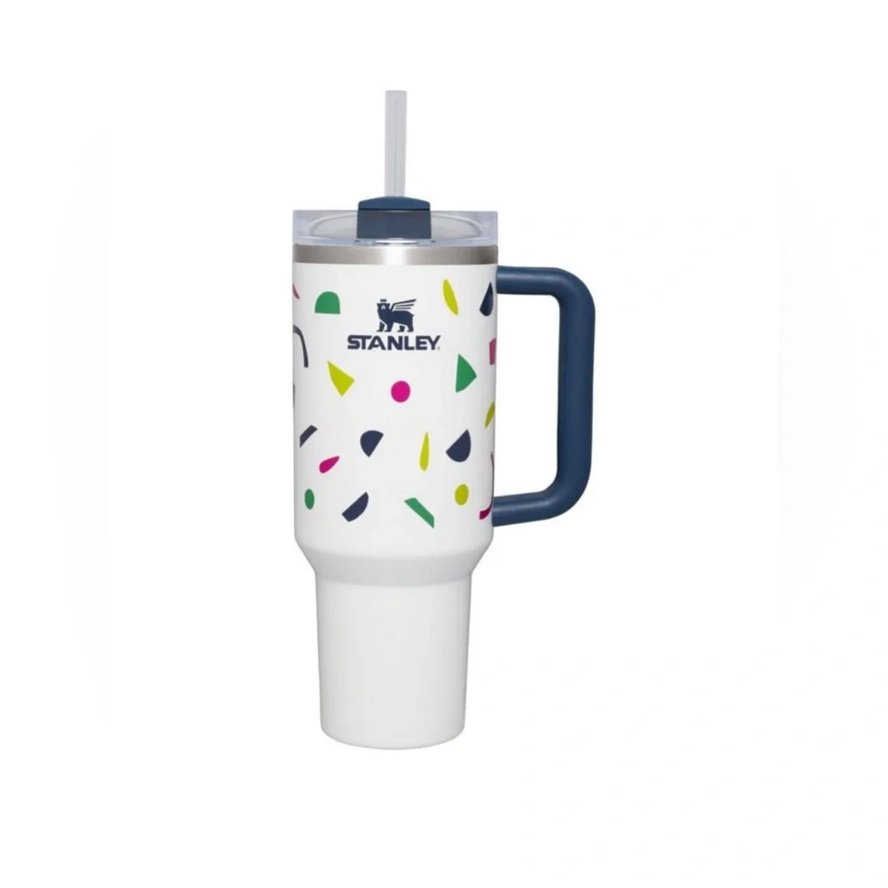 Stanley 40 oz Abstract Geo Target Exclusive H2.0 FlowState Quencher‎ Tumbler New